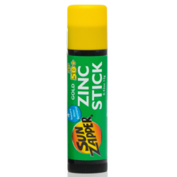 Sun Zapper Zinc stick spf 50+ color amarillo