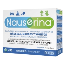 Nauserina Jengibre 30 Comprimidos