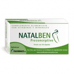 Natalben preconceptivo 30 capsulas