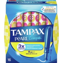 Tampax Compak Pearl Regular 16 Unidades