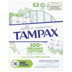 Tampax Cotton Protection 16 Unidades