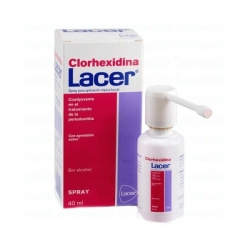 Lacer spray bucal Clorhexidina
