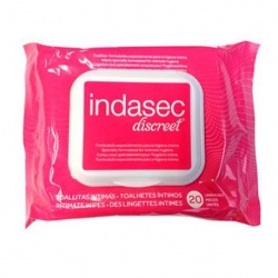 Indasec Discreet Toallitas Higiene Íntima 20 ud