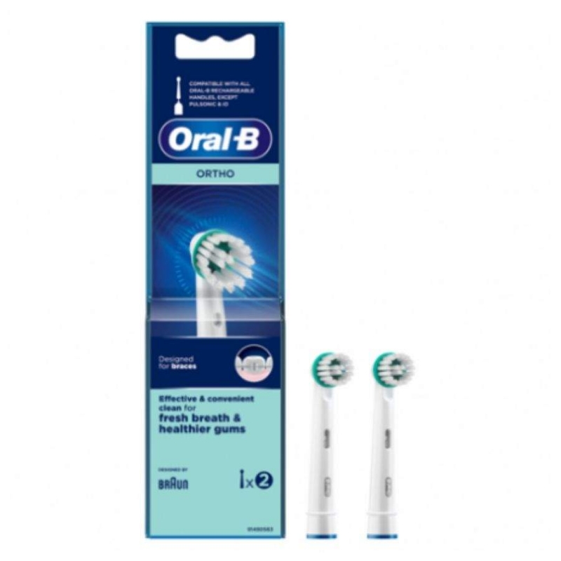 Comprar Oral B Ortho Recambios Cepillo Eléctrico 2 Cabezales