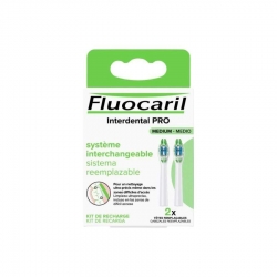 Fluocaril Interdental Pro Medio Recambio 2 cabezales