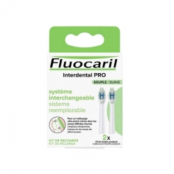 Fluocaril Interdental Pro Recambio 2 Cabezales Suaves