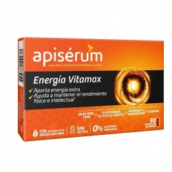 Apisérum Energía Vitamax 30 Cápsulas Blandas comprar al mejor precio en Farmacia Tedín