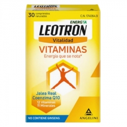 Leotron Vitaminas Vitalidad 30 Comprimidos